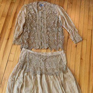 Romantic Italian Two Piece Set